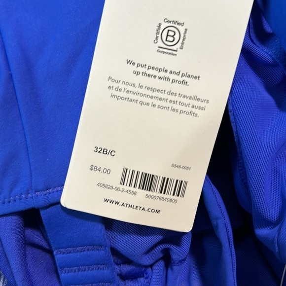 NWT! Athleta Cerulean Maldives High Neck Swim Tankini 🩵 - Picture 6 of 8